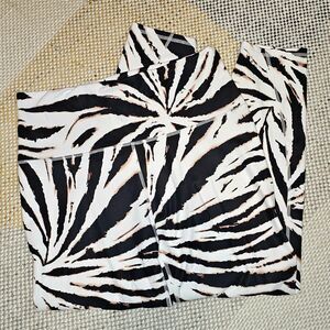 Fabletics PureLuxe Tiger Print High Waisted Leggings XL